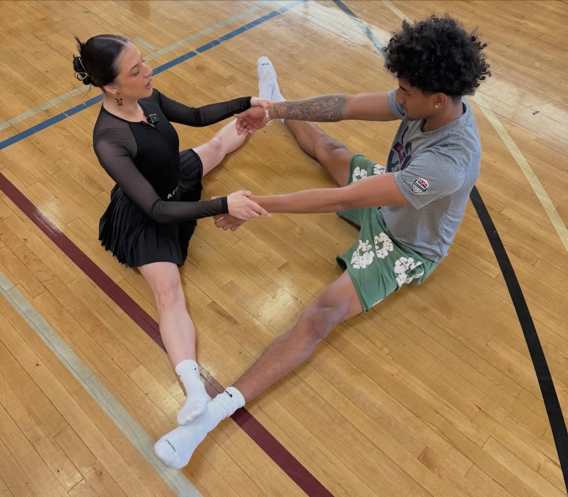 Ballet for Ballers session